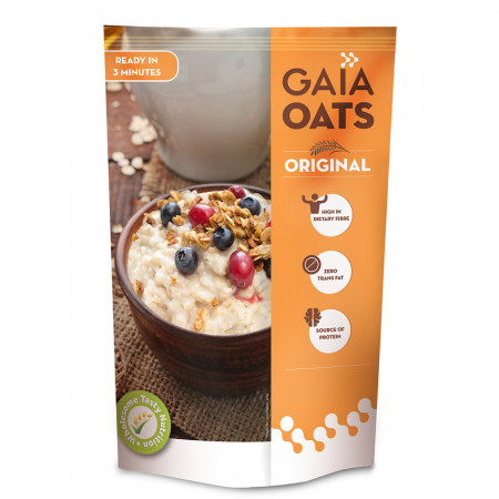 GAIA OATS ORIGINAL POUCH 500GM
